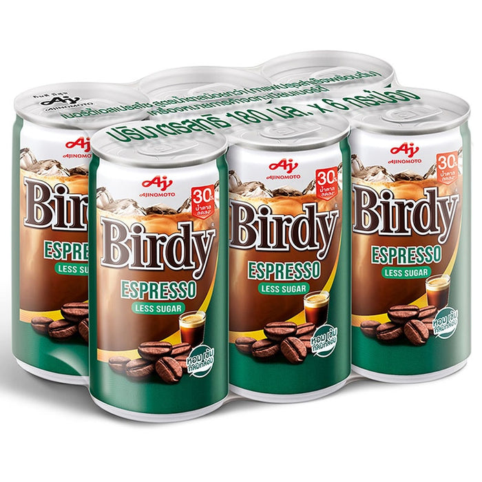 Birdy Espresso Ready to Drink Coffee Size 180ml x 6