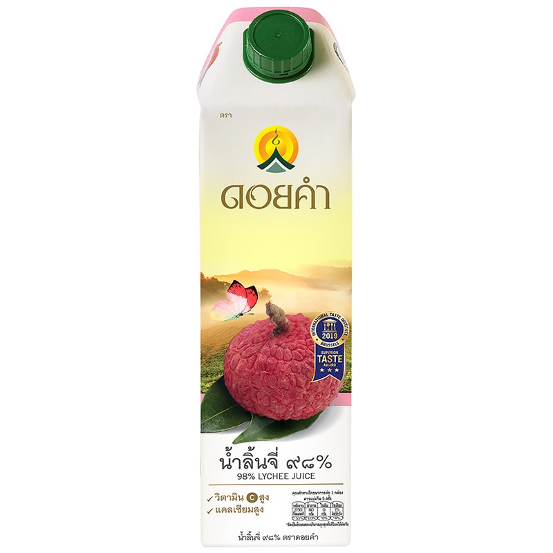 Doikham Lychee Juice 98percent 1000ml