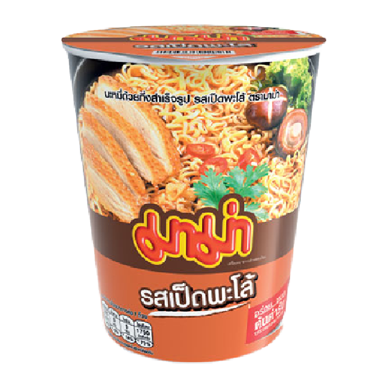 Mama Cup Instant Noodles  roast duck Flavour Size 60g