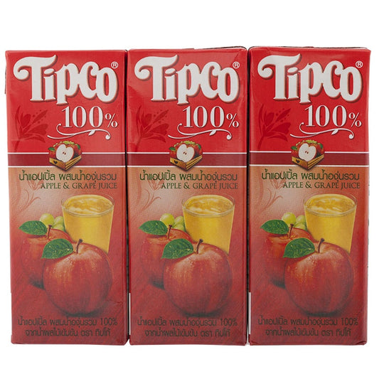 Tipco Apple juice 200mlx3pcs