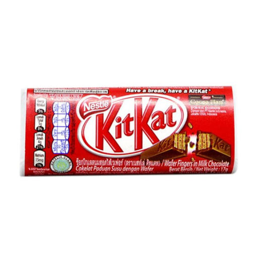 Kitkat Wafer Coklat Susu/Wafer Fingers In Milk Chocolate 17g
