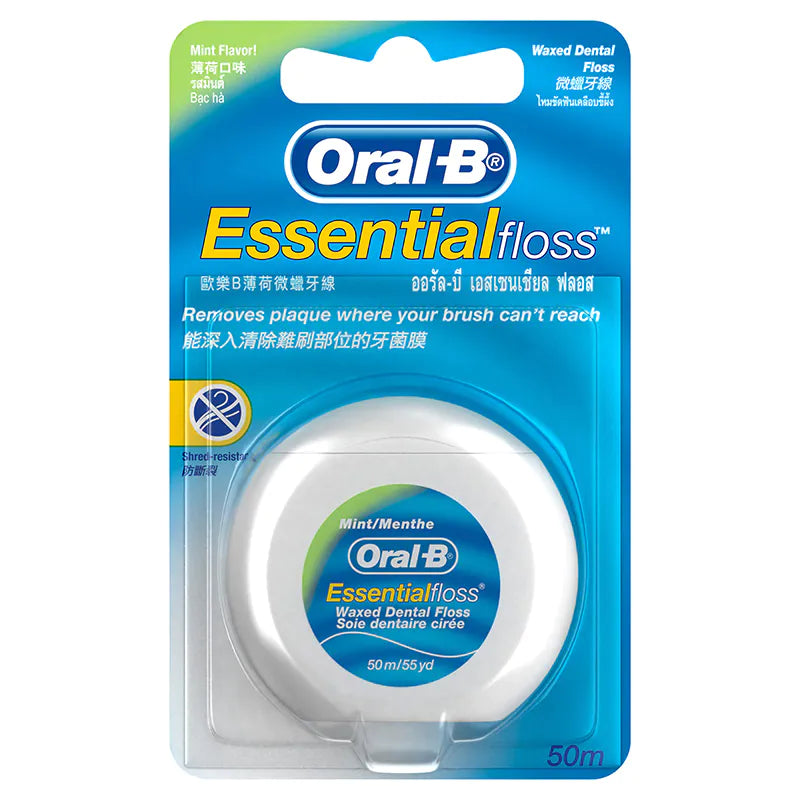 Oral-B Essential Unwaxed Dental Floss / 50m