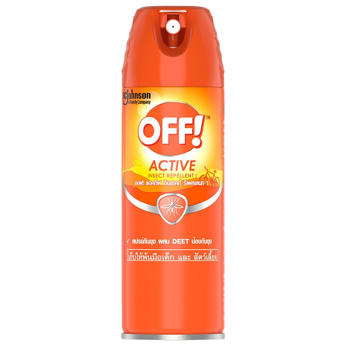 Off Active Mosquito Repellent Spray 170g