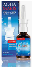 Aqua Maris 100% Natural Nasal Spray Adriatic Sea Water Size 30 ml