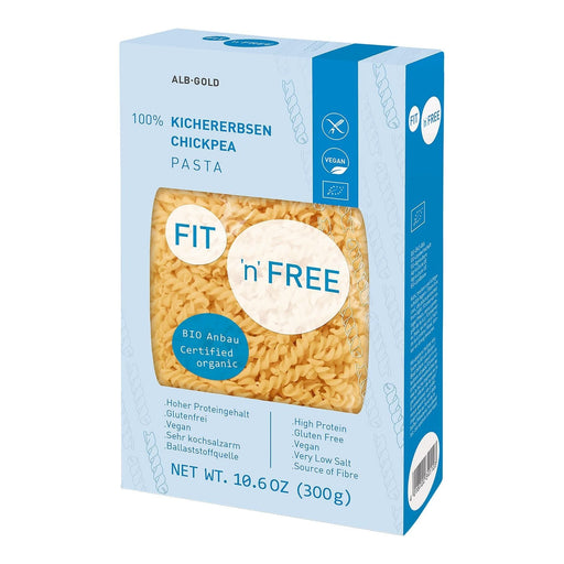 Alb-Gold 100% Fit 'n' Free Kicherbsen Chickpea Pasta Organic 300g