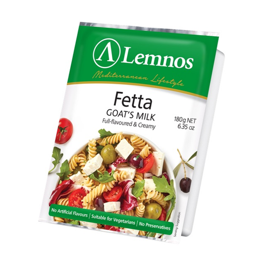 Alemnos Fetta Goats Milk Full-Flavoured & Creamy 180g