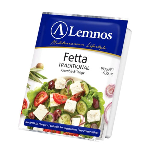 Alemnos Fetta Traditional Crumbly & Tangy 180g