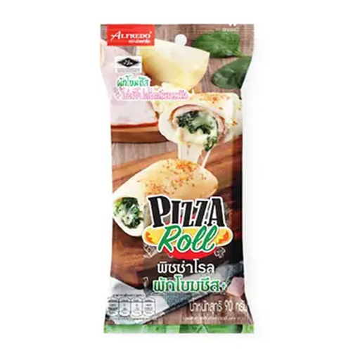 Alfredo AFR Pizza Roll Spinach Cheese 90g