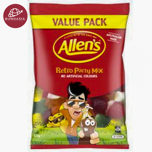 Allen's Retro Party Mix No Artificial Colours 520g