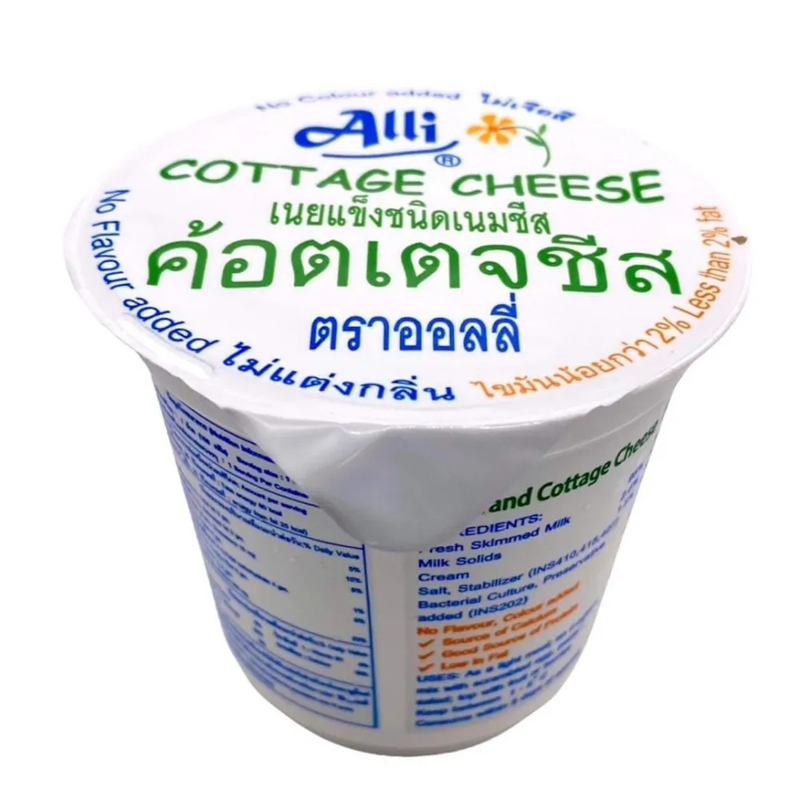 Alli Cottage Cheese ຫນ້ອຍກວ່າ 2% ໄຂມັນ 450g
