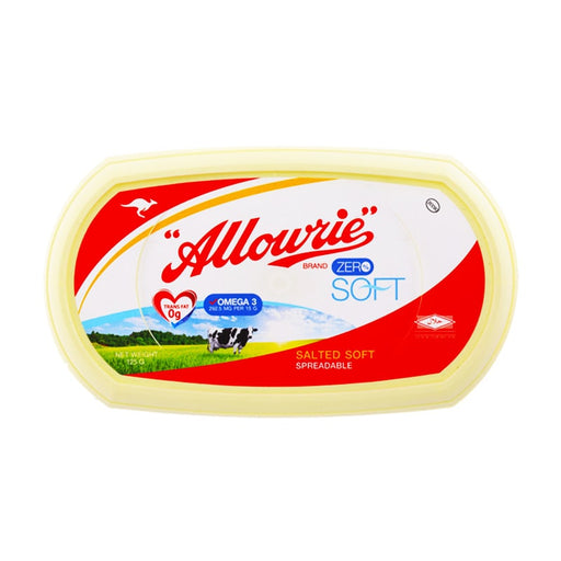 Allowrie Zero Soft Spreadable Butter Blend Salted 125g