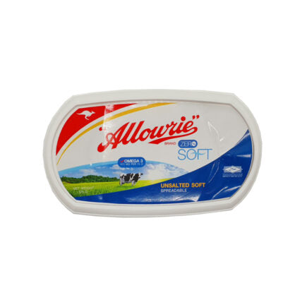 Allowrie Zero Soft Unsalted Spreadable 125g