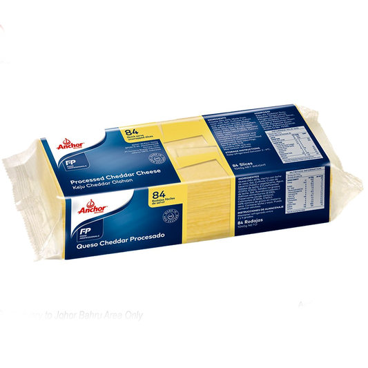Anchor Processed Cheddar Cheese 84 Slice Size 1040g
