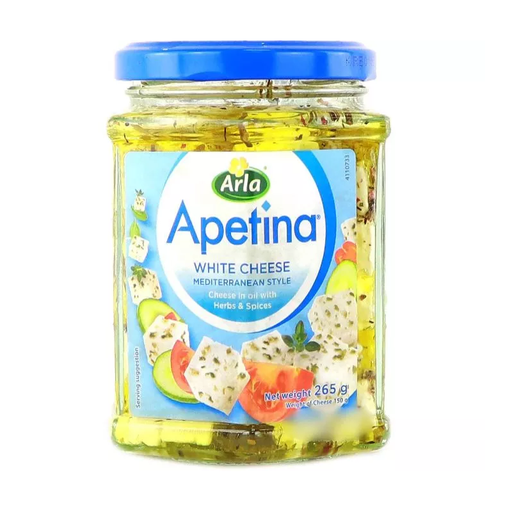 Arla Apetina White Cheese In Oil With Herbs & Spices 265g