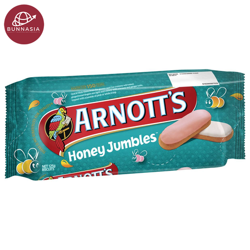 Arnott's Honey Jumbles Biscuits 125g