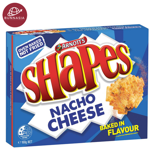 Arnott's Shapes Nacho Cheese Flavour 160g