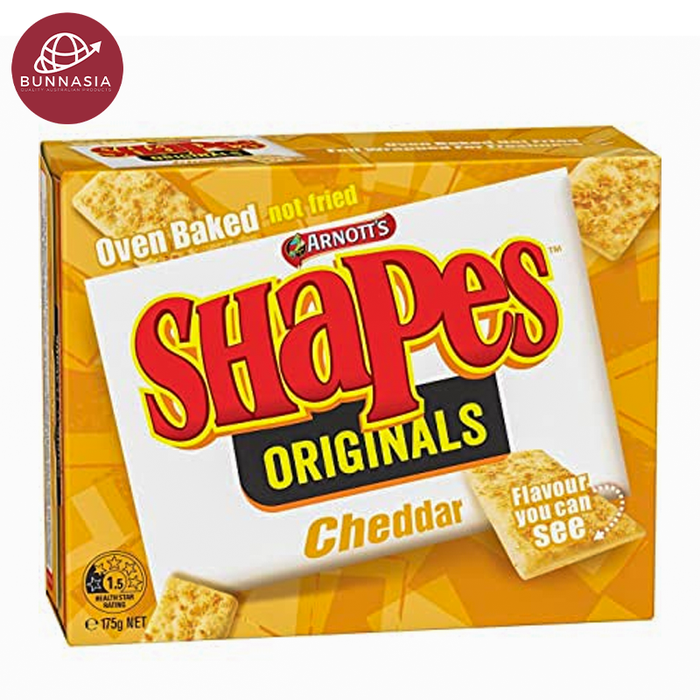 Arnott's Shapes Originals Cheddar Flavor 175g 