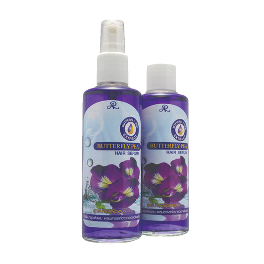 Aron Butterfly Pea Hair Serum 85ml+85ml pack2