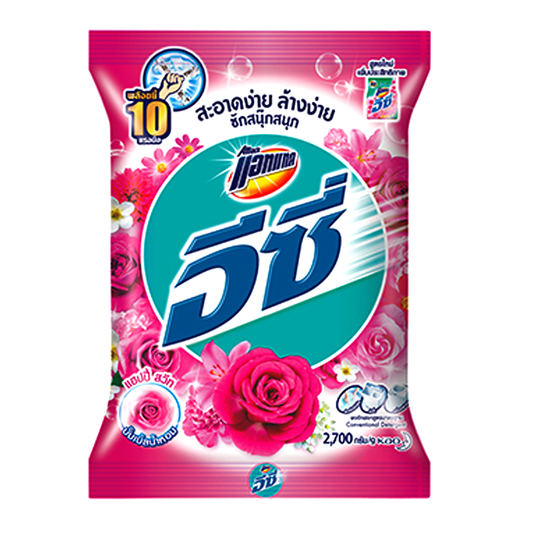 Attack Easy Powder Detergent Happy Sweet Size 2500g
