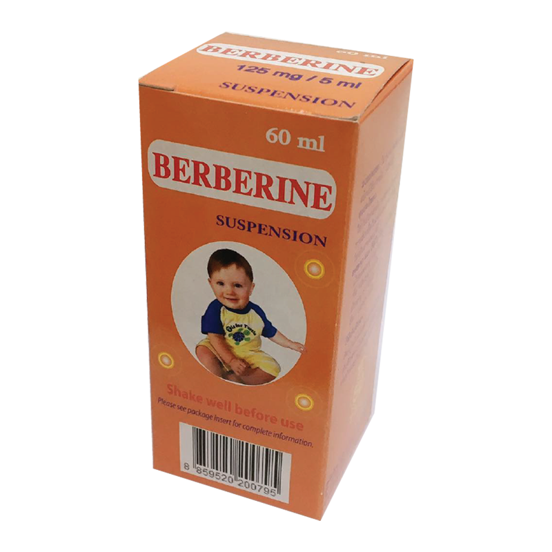 BERBERINE 60ml 6Fl/Pack ໃຊ້ເປັນຢາຂອງນໍ້າບີ.