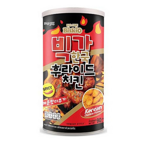 BISKIO Corn Snack Korean Chicken Flavor 90g