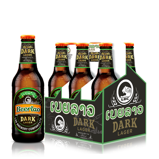 Beerlao Dark Beer 330ml Pack 6