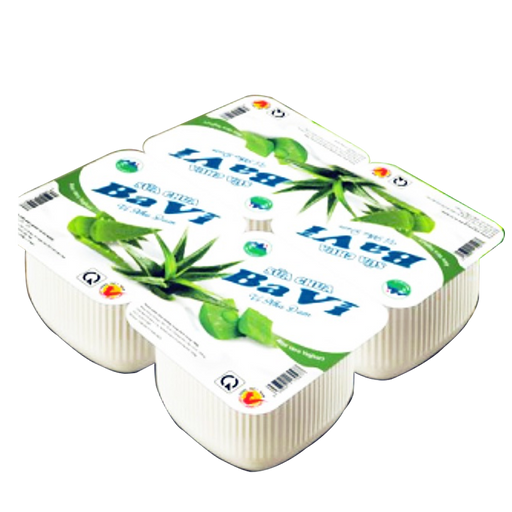 Ba Vi Yoghurt Aloe vera Size 100g pack of 4pcs