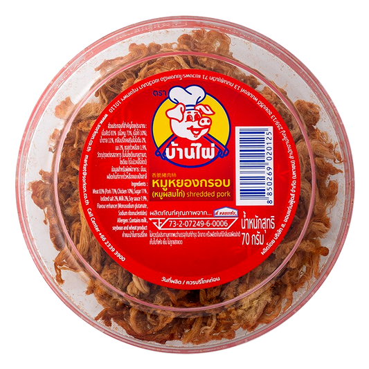 Baanpai Shredded Pork Mix Chicken Size 70g