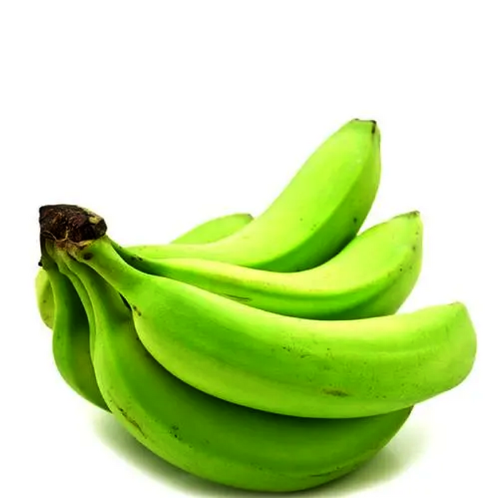 Banana unripe per hand
