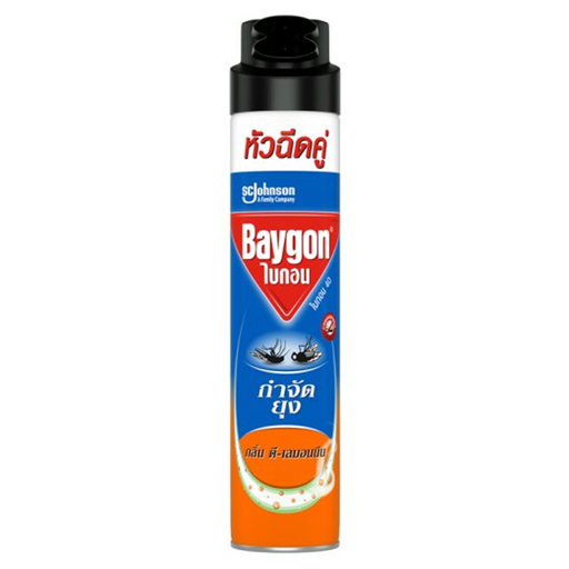 Baygon 40 D-Lemonine Scent Mosquitoes Repellent Spray 600ml