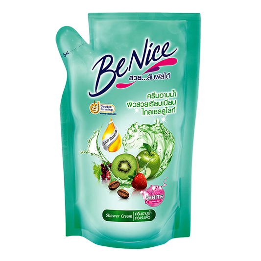 BeNice Scent Perfect Elastic Firm & White Refill Shower Cream Size 400ml