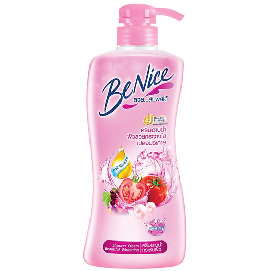 BeNice Beauty Whitening Shower Cream Size 450ml