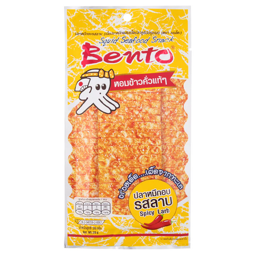 Bento Squid Seafood Snack Spicy Larb Flavor 20g