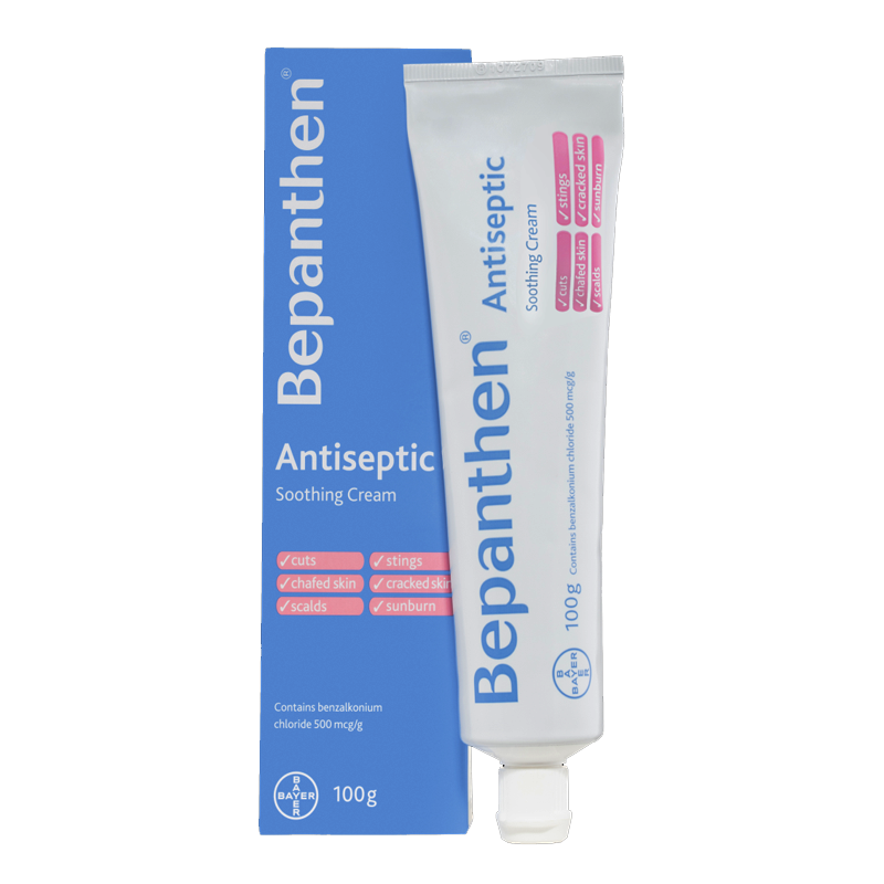Bepanthen Antiseptic Soothing Cream 100g