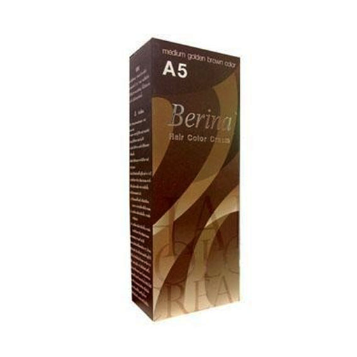 Berina hair dye cream dark brown A5 60g