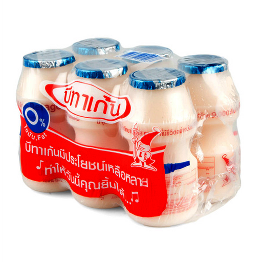 Betagen Fermented Milk Fat 0% 85ml ( pack of 6 Bottle)