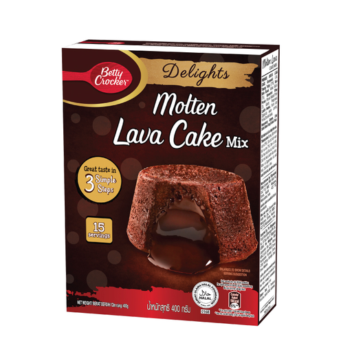 Betty Crocker Delights Molten Lava Cake Mix 400g