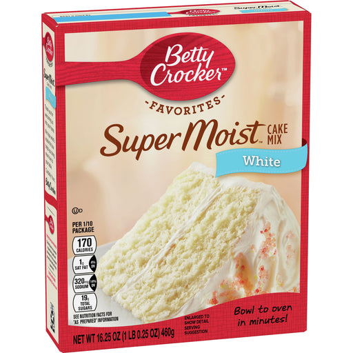 Betty Crocker Favorites Super Moist Cake Mix White 432g