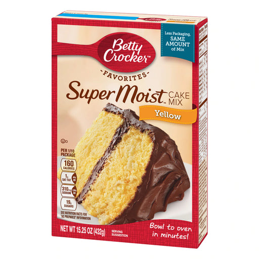 Betty Crocker Favorites Super Moist Yellow Cake Mix 432g