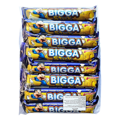 Bigga Stick Butter Cheese Flavor 10g pack of 24 pieces