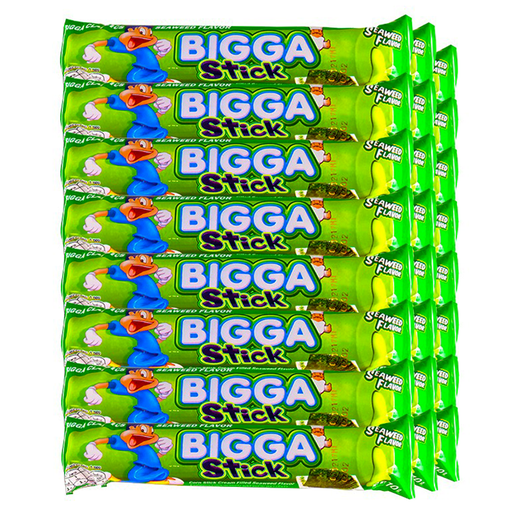 Bigga Stick Seaweed Flavor 10g pack of 24 pieces