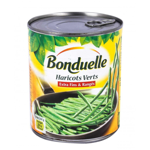 Bonduelle Haricots Verts Buncis Extra Fine & Ranges 400g