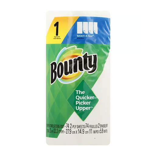 Bounty Plus Paper Towel - Single Roll