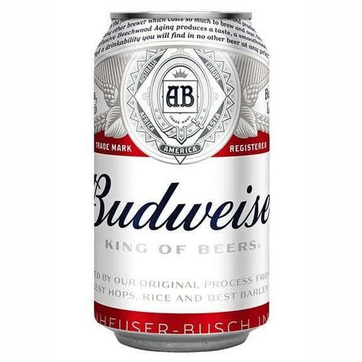 Beer Budweiser Can 330ml 5% / 33cl / USA