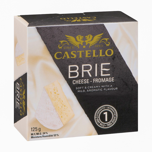CASTELLO Brie Danish Cheese 125g