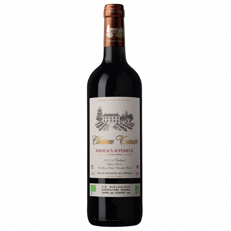 CHATEAU TENEIN BORDEAUX SUPERIEUR ( Year 2016 ) 750 ML