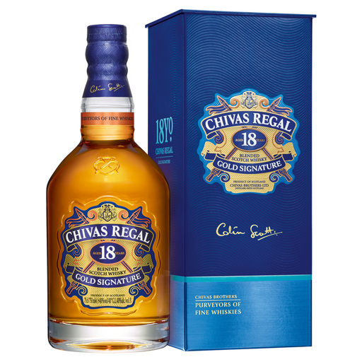 CHIVAS Regal 18 Year Gold Signature Blended Scotch Whisky 700 ML