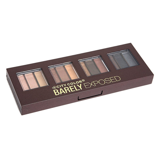 CITY COLOR EYE SHADOW PALETTE BARELY EXPOSED ASSORTED COLORS 8,69g