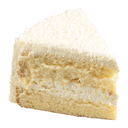 ເຄັກ COCONUT CAKE SLICE