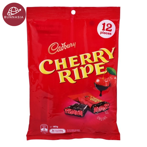 Cadbury Cherry Ripe 180g Pack 12 pieces